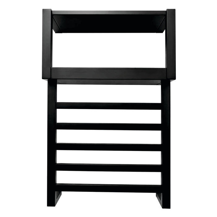 Bathroom Shelf Matte Black Towel Bar With Shelf Dracelo Matte Black Bathroom Wall Mounted Towel Shelf