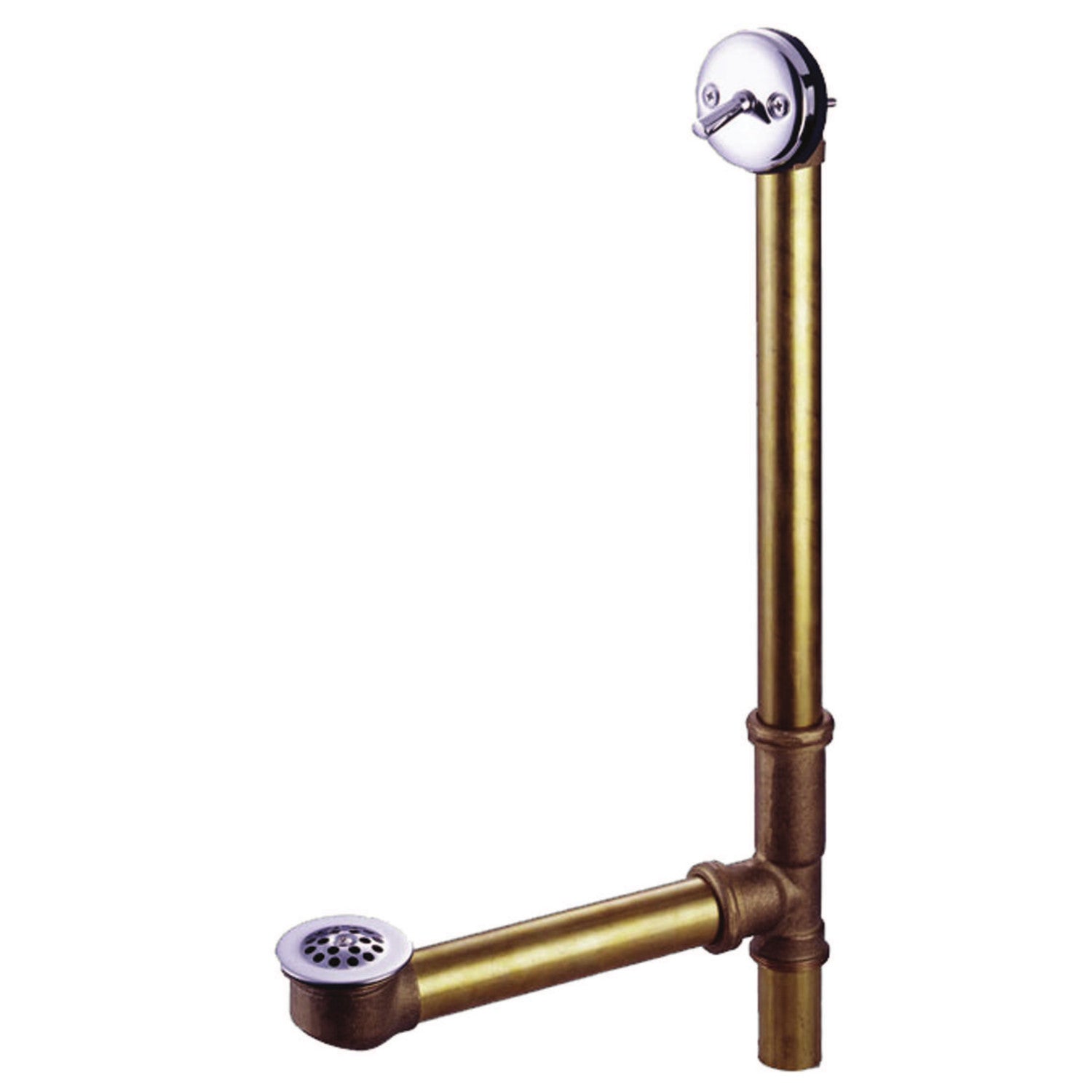 Kingston Tulare DTL1161 - Made To Match 21-Inch Brass Trip Lever