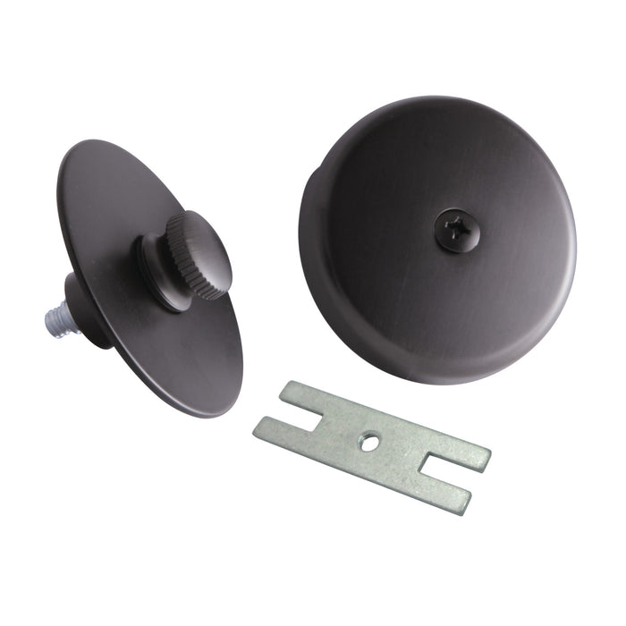 Kingston Heirloom DTL5303A5 - Trimscape Zinc Alloy Lift and Turn Tub Drain Replacement Trim Kit, Oil Rubbed Bronze
