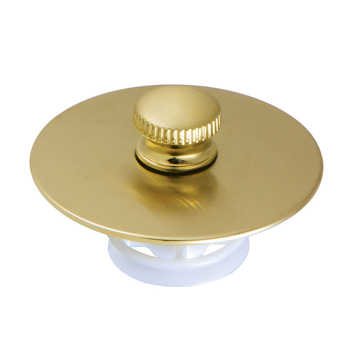 Kingston Trimscape DTL5304A7 Universal Cover-Up Tub Drain Stopper, Brushed Brass