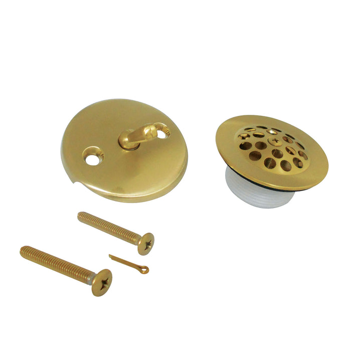 Kingston Tulare DTL5305A7 - Trimscape Zinc Alloy Trip Lever Tub Drain Conversion Kit, Brushed Brass