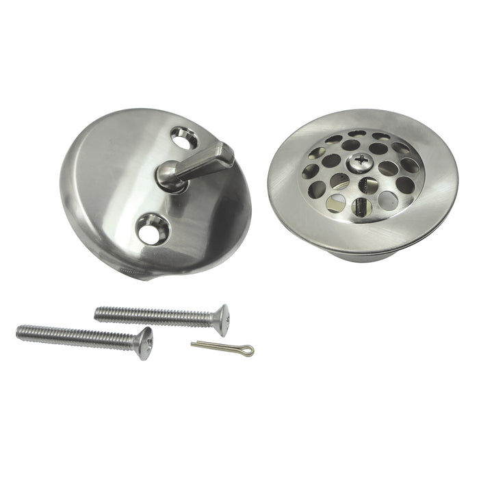 Kingston Tulare DTL5305A8 - Trimscape Zinc Alloy Trip Lever Tub Drain Conversion Kit, Brushed Nickel