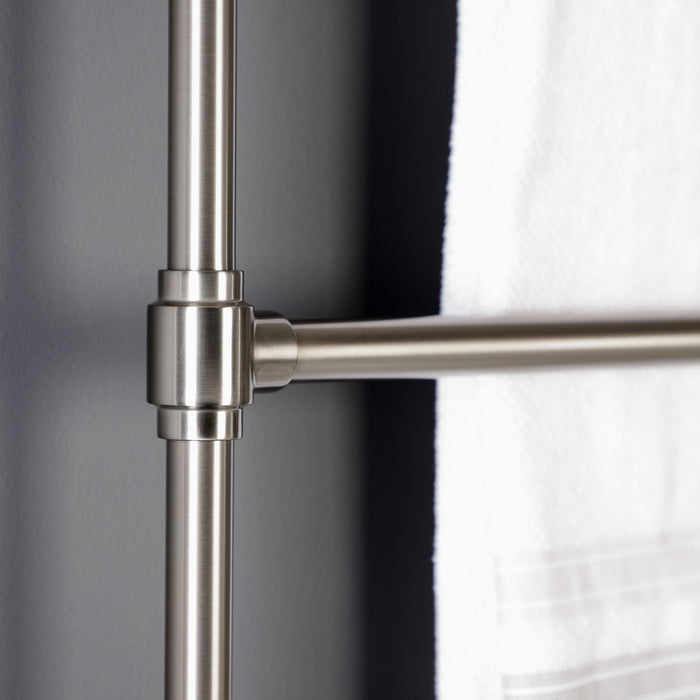 Kingston Sona DTM323638 - Gallant 36-Inch x 32-Inch Brass Wall Mount 3-Tier Towel Rack, Brushed Nickel
