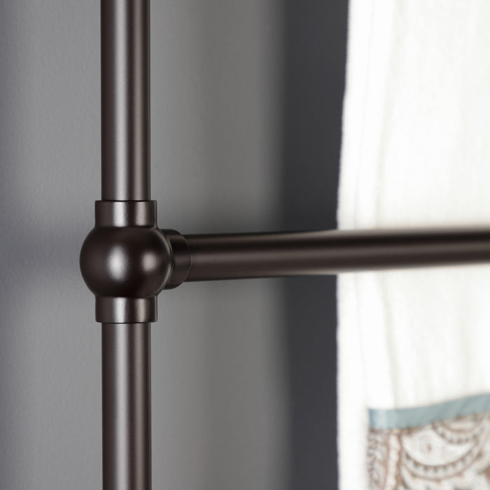 Kingston Sona DTM32363ORB - Palatine 36-Inch x 32-Inch Brass Wall Mount 3-Tier Towel Rack, Oil Rubbed Bronze