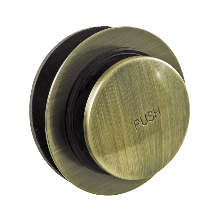 Made To Match DTT203 Brass Toe Touch Tub Drain, Antique Brass