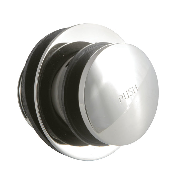 Kingston Tulare DTT206 - Made To Match Brass Toe Touch Tub Drain, Polished Nickel