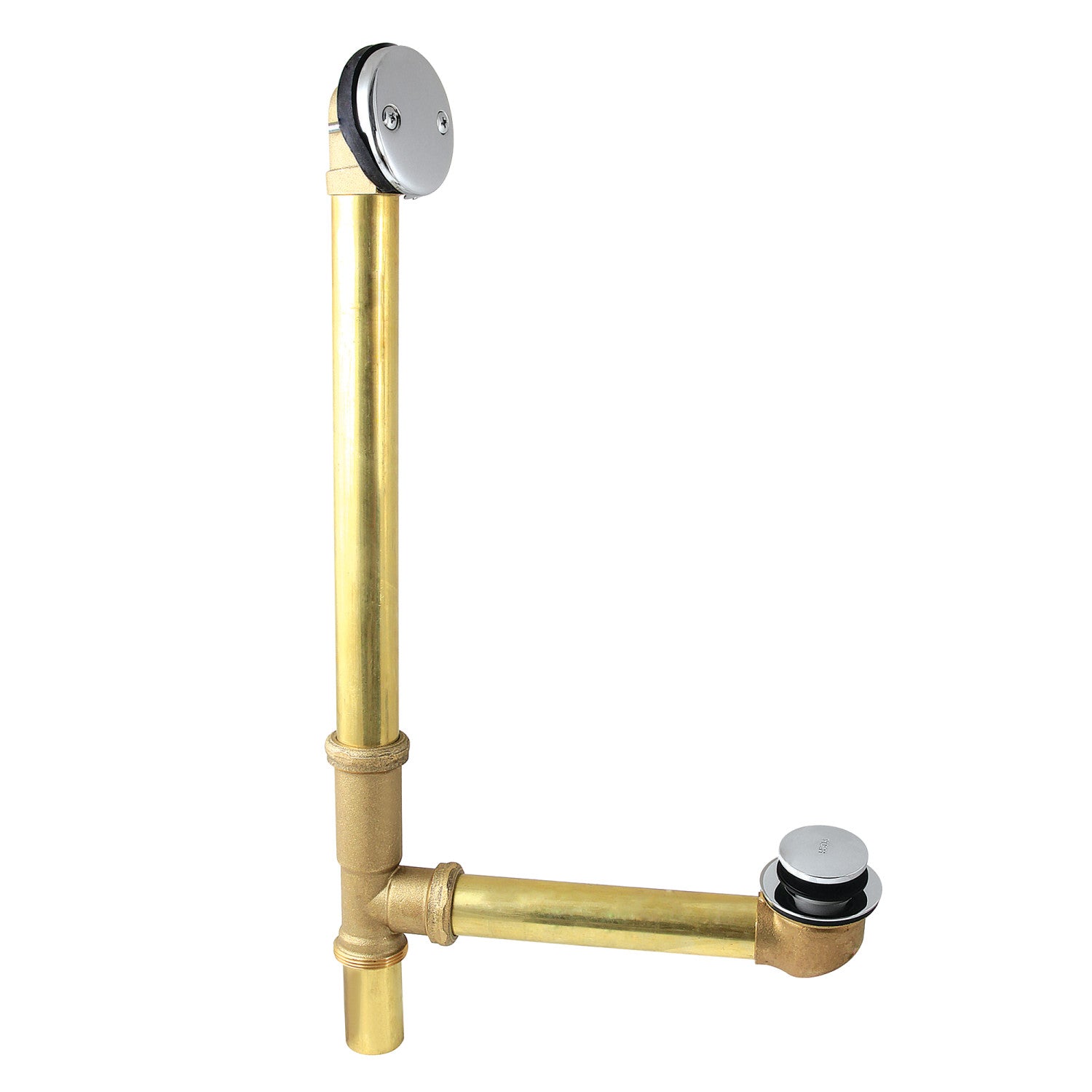 Kingston Brass Made To Match DTT2161 21-Inch Brass Toe Touch Tub