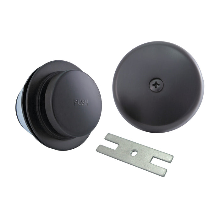 Kingston Tulare DTT5302A5 - Trimscape Zinc Alloy Alloy Toe Touch Tub Drain Conversion Kit, Oil Rubbed Bronze