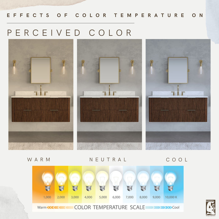 Kingston Eureka EU48EM00TO - 48 in. x 22 in. Bathroom Vanity Single Sink Freestanding with Carrara White Engineered Stone Top, Truffle Oak