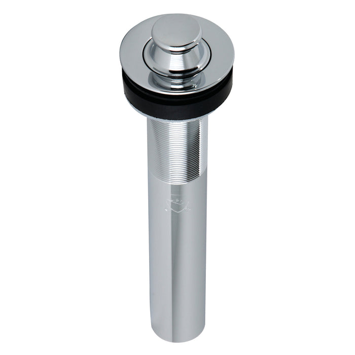 Kingston Heirloom EV3001 - Trimscape Brass Lift and Turn Bathroom Sink Drain without Overflow, 17 Gauge, Polished Chrome