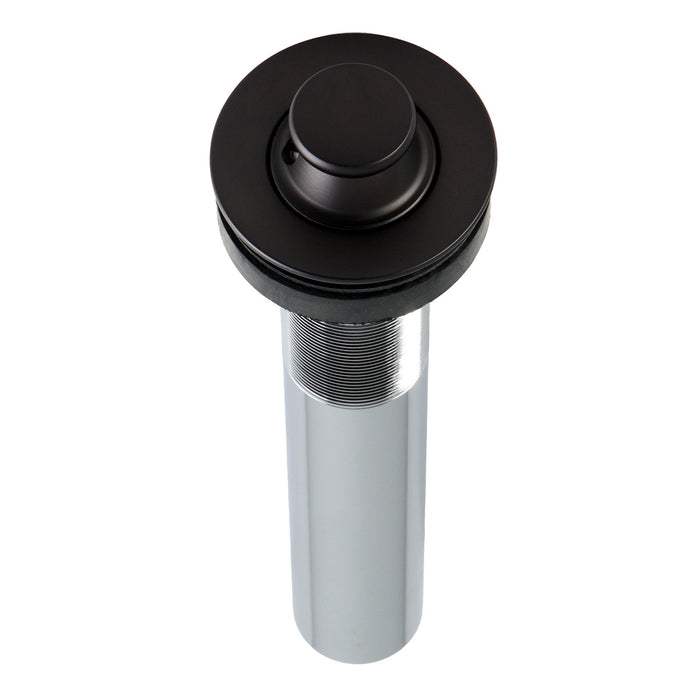 Kingston Heirloom EV3005 - Trimscape Brass Lift and Turn Bathroom Sink Drain without Overflow, 17 Gauge, Oil Rubbed Bronze