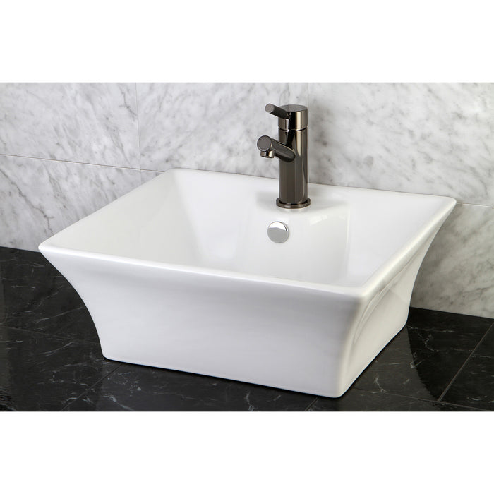 Kingston Sona EV4049 - Forte 19-1/2 Inch Ceramic Rectangular Vessel Sink, White