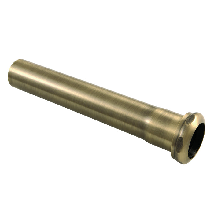 Kingston Century EVP1003 1-1/4" x 8" Brass Slip Joint Tailpiece Extension Tube, Antique Brass