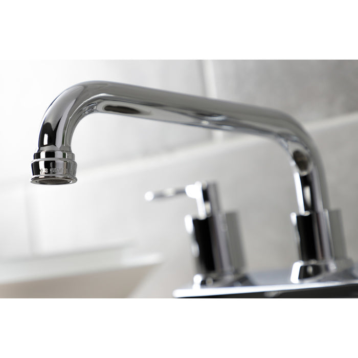 Kingston Tulare FB2131SVL - Serena Two-Handle 2-Hole 8" Centerset Kitchen Faucet, Polished Chrome