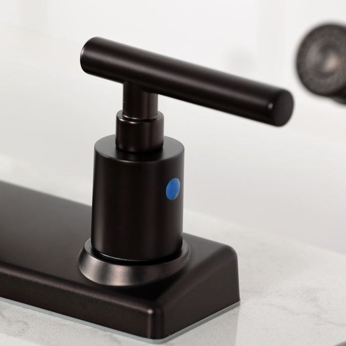 Kingston Sona FB2145CML - Manhattan Two-Handle 2-Hole 8" Centerset Kitchen Faucet, Oil Rubbed Bronze