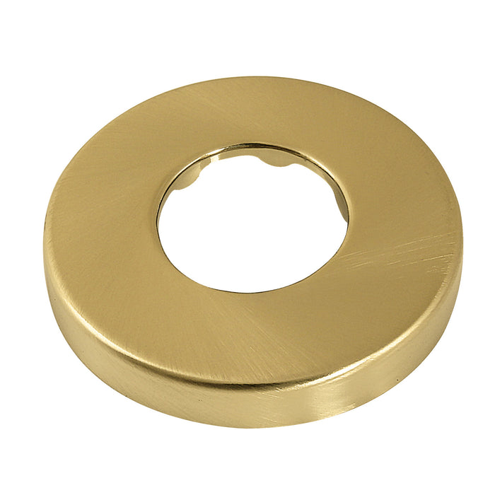 Kingston Made To Match FL12347 1-1/4 Inch ID x 2-3/4 Inch OD Circular Flange, Brushed Brass