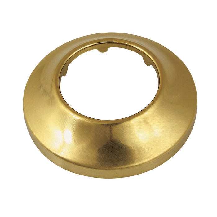 Kingston Made To Match FL22347 1-1/2 Inch ID x 2-3/4 Inch OD Bell Flange, Brushed Brass