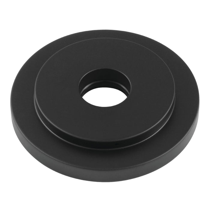 Kingston Sona FLEURO0 - Manhattan Heavy Duty Round Solid Cast Brass Shower Arm Flange, Matte Black
