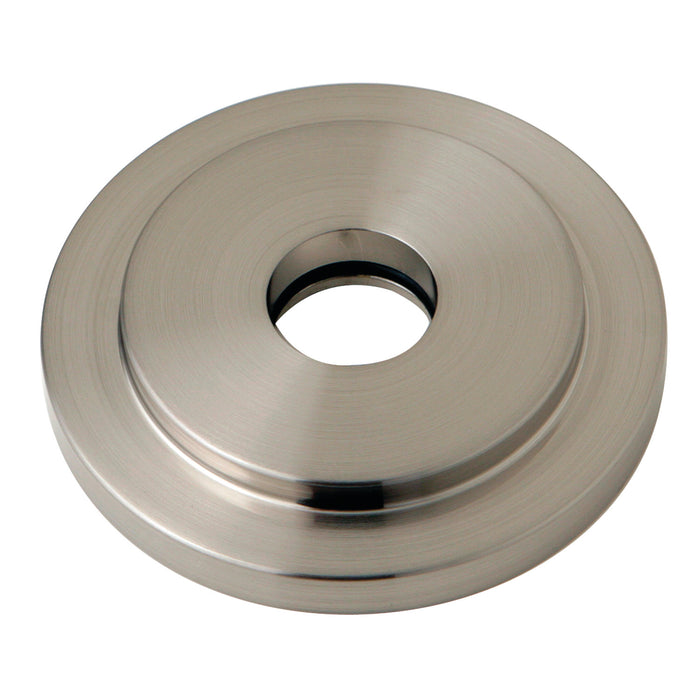 Kingston Sona FLEURO8 - Manhattan Heavy Duty Round Solid Cast Brass Shower Arm Flange, Brushed Nickel