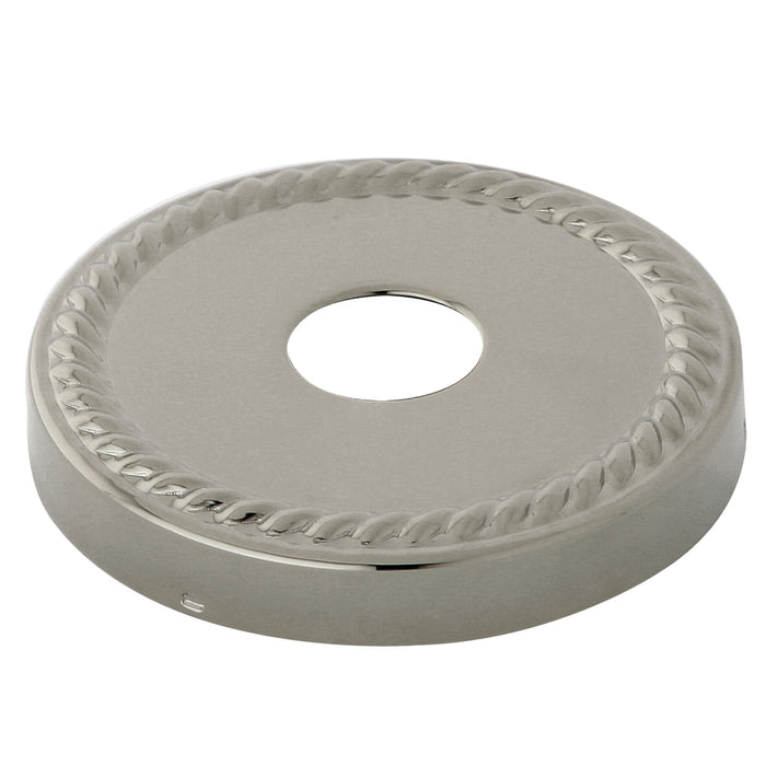 Kingston Made To Match FLROPE8 13/16" I.D. Brass Decor Flange, Brushed Nickel