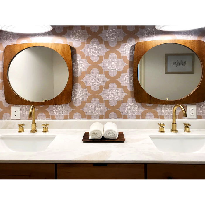 Kingston Sona FSC8923ZX - Millennium Two-Handle 3-Hole Deck Mount Widespread Bathroom Faucet with Brass Pop-Up, Brushed Brass