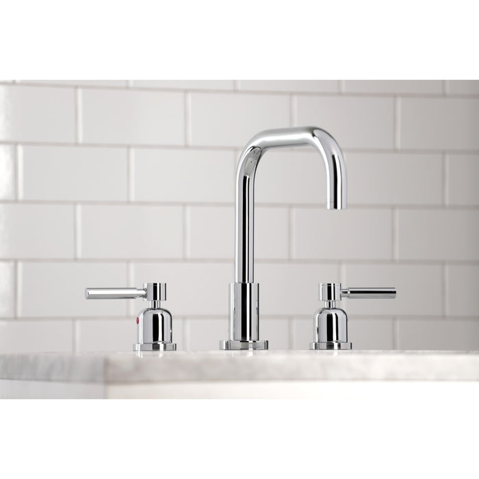 Concord FSC8931DL Widespread Bathroom Faucet with Brass Pop-Up, Polished Chrome