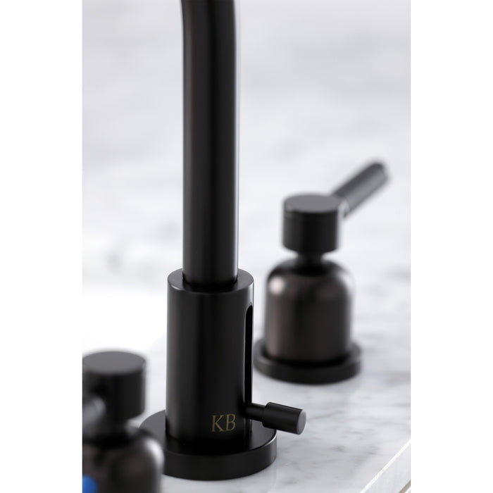 Kingston Sona FSC8935DKL - Kaiser Widespread Bathroom Faucet with Brass Pop-Up, Oil Rubbed Bronze