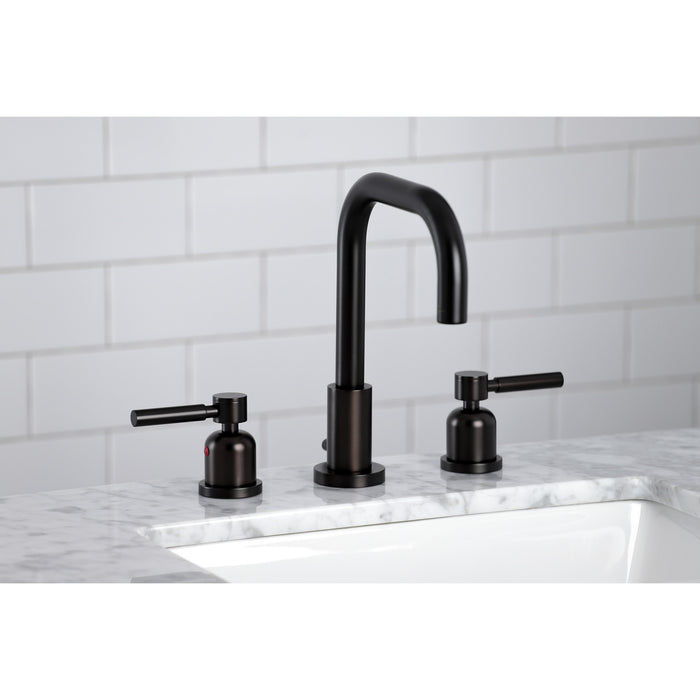Kingston Sona FSC8935DL - Concord Widespread Bathroom Faucet with Brass Pop-Up, Oil Rubbed Bronze