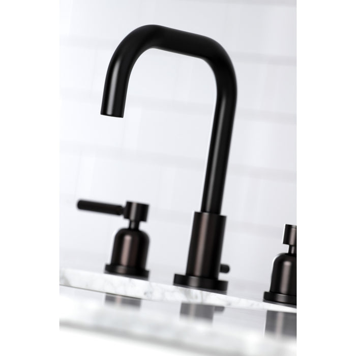 Kingston Sona FSC8935DL - Concord Widespread Bathroom Faucet with Brass Pop-Up, Oil Rubbed Bronze