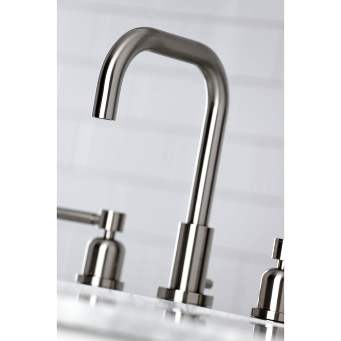 Kingston Sona FSC8938DL - Concord Widespread Bathroom Faucet with Brass Pop-Up, Brushed Nickel