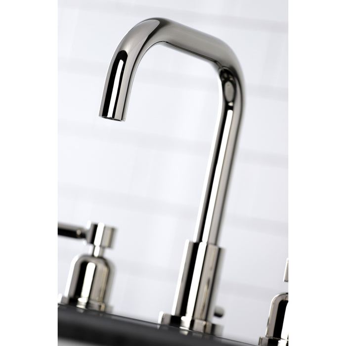 Kingston Sona FSC8939DL - Concord Widespread Bathroom Faucet with Brass Pop-Up, Polished Nickel