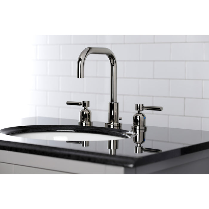 Kingston Sona FSC8939DL - Concord Widespread Bathroom Faucet with Brass Pop-Up, Polished Nickel