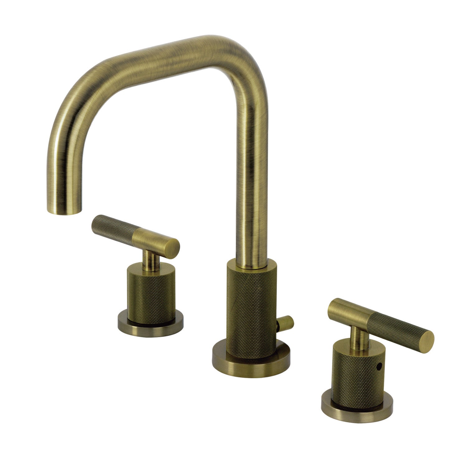 Kingston Brass Convergent FSC893KNLAB Two-Handle 3-Hole Deck Mount