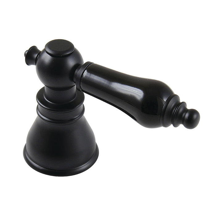 Kingston FSCDH1970AKL Porcelain Lever Handle, Diverter for Tub and Shower Faucet, Matte Black