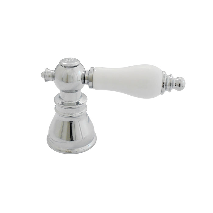 Kingston American Patriot FSCH1971APLH Porcelain Lever Handle (Hot Side), Polished Chrome