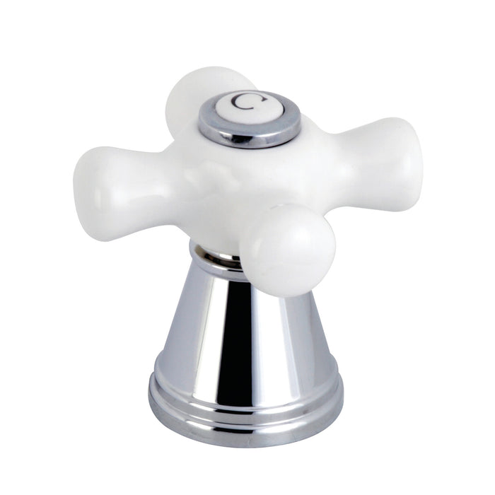 Kingston FSCH1971APXC Porcelain Cross Handle (Cold Side), Polished Chrome