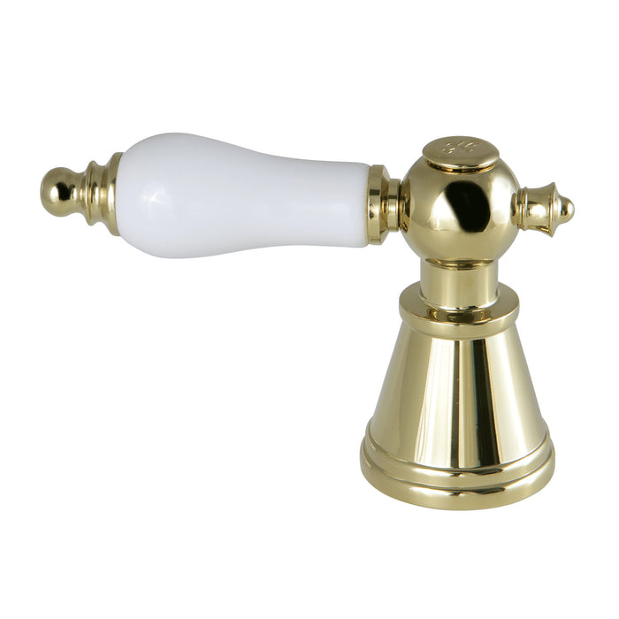 Kingston English Vintage FSCH1972PLH Porcelain Lever Handle (Hot Side), Polished Brass