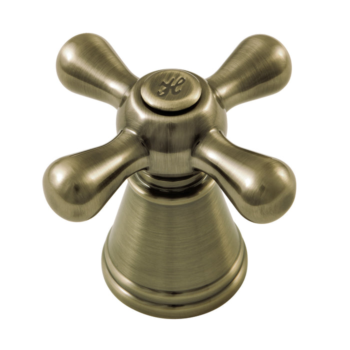 Kingston FSCH19733AAXH Metal Cross Handle (Hot Side), Antique Brass