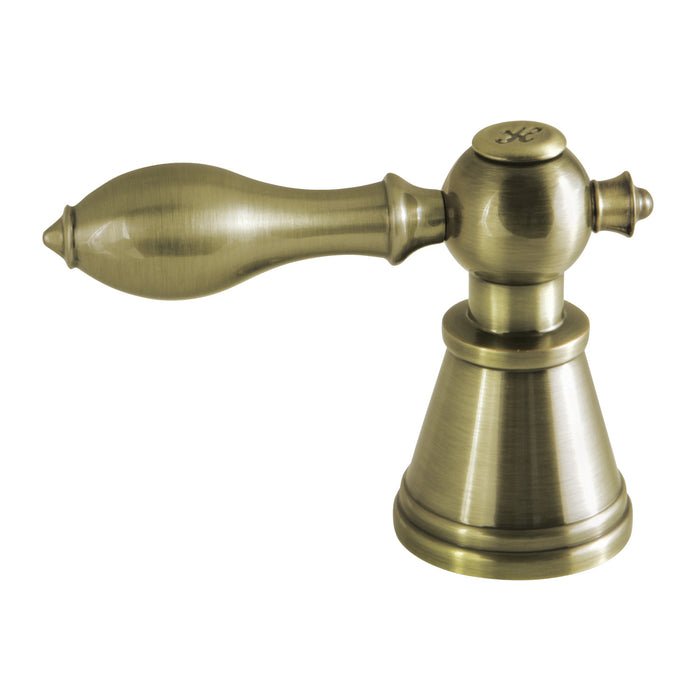 Kingston English Vintage FSCH19733ALH Zinc Alloy Lever Handle (Hot Side), Antique Brass