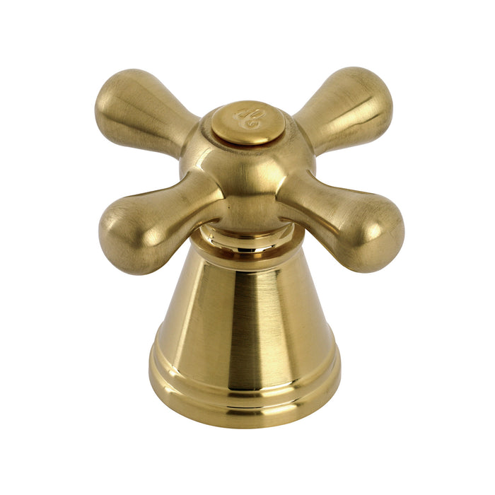 Kingston FSCH1973AAXC Metal Cross Handle (Cold Side), Brushed Brass