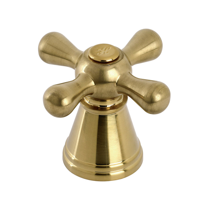 Kingston FSCH1973AAXH Metal Cross Handle (Hot Side), Brushed Brass