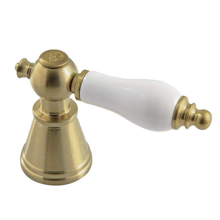 Kingston FSCH1973PLC Porcelain Lever Handle (Cold Side), Brushed Brass