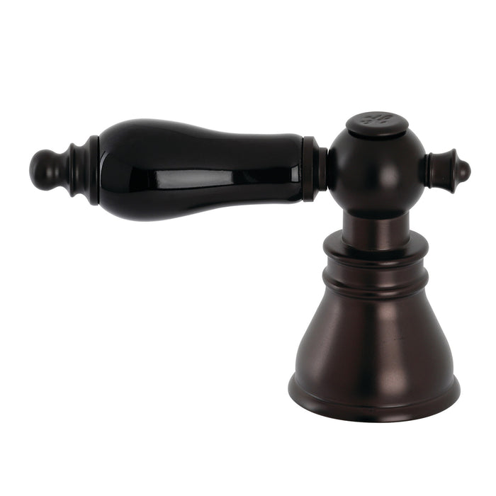 Kingston FSCH1975AKLH Black Porcelain Lever Handle (Hot Side), Oil Rubbed Bronze