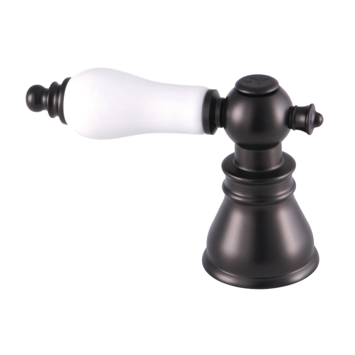 Kingston American Patriot FSCH1975APLH Porcelain Lever Handle (Hot Side), Oil Rubbed Bronze