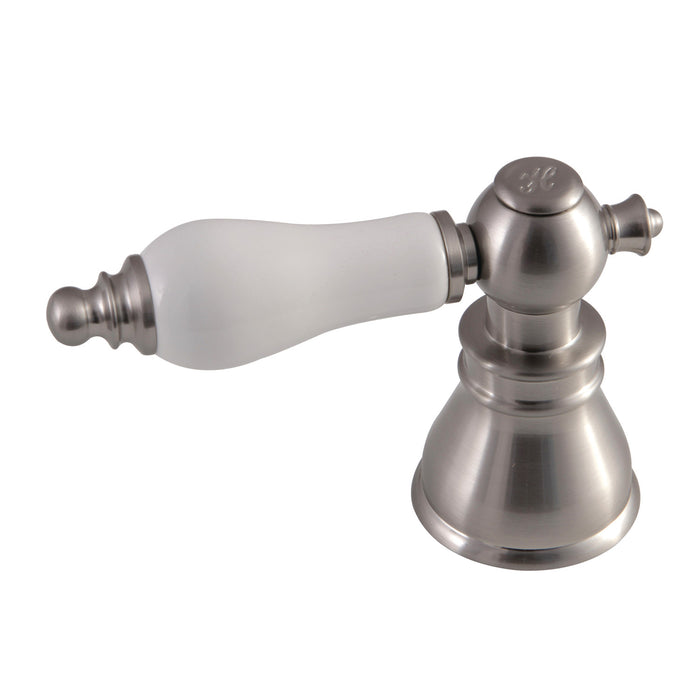 Kingston American Patriot FSCH1978APLH Porcelain Lever Handle (Hot Side), Brushed Nickel