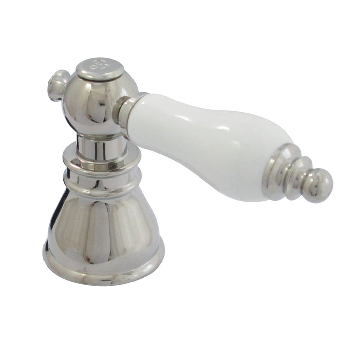 Kingston American Patriot FSCH1979APLC Porcelain Lever Handle (Cold Side), Polished Nickel