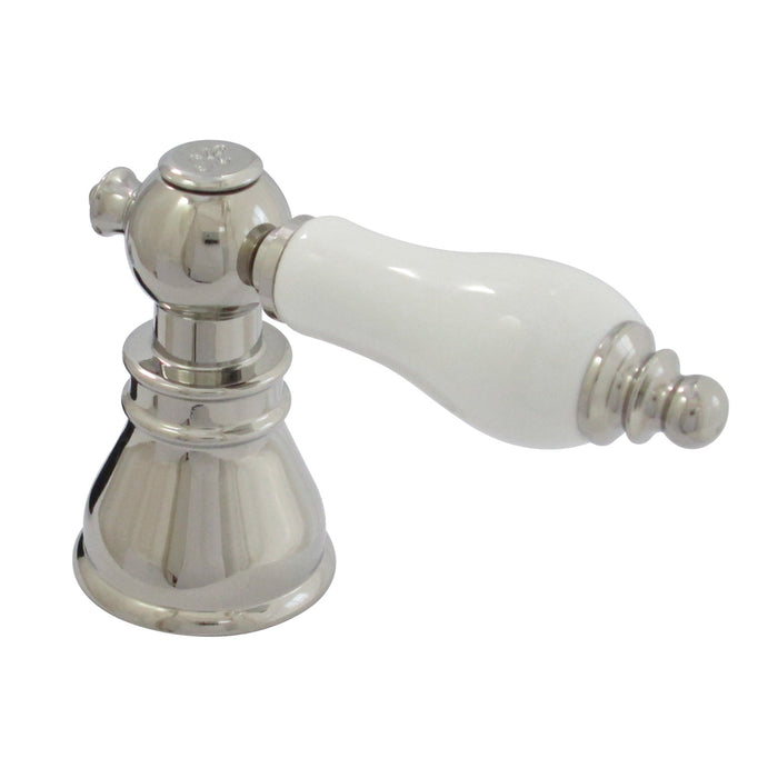 Kingston American Patriot FSCH1979APLH Porcelain Lever Handle (Hot Side), Polished Nickel