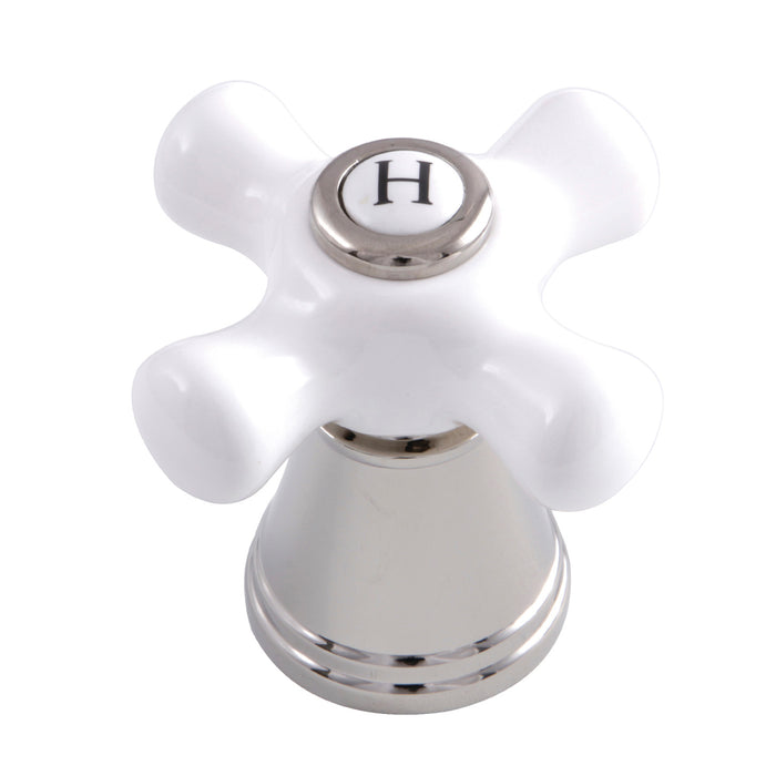 Kingston FSCH1979APXH Porcelain Cross Handle (Hot Side), Polished Nickel