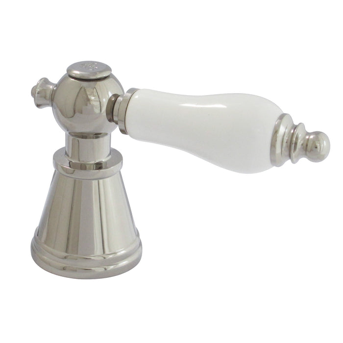 Kingston FSCH1979PLC Porcelain Lever Handle (Cold Side), Polished Nickel