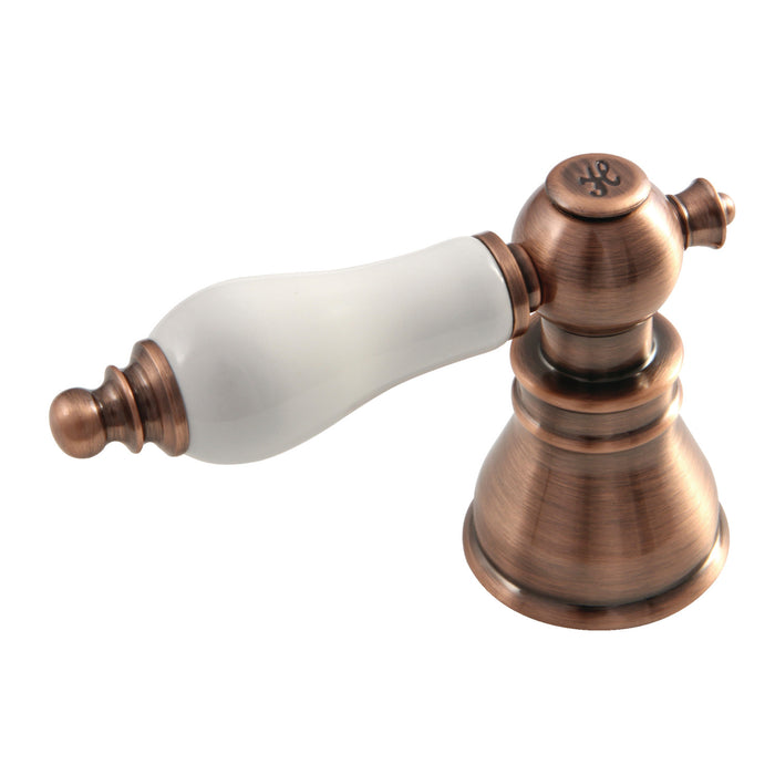 Kingston American Patriot FSCH197APLACH Porcelain Lever Handle (Hot Side), Antique Copper